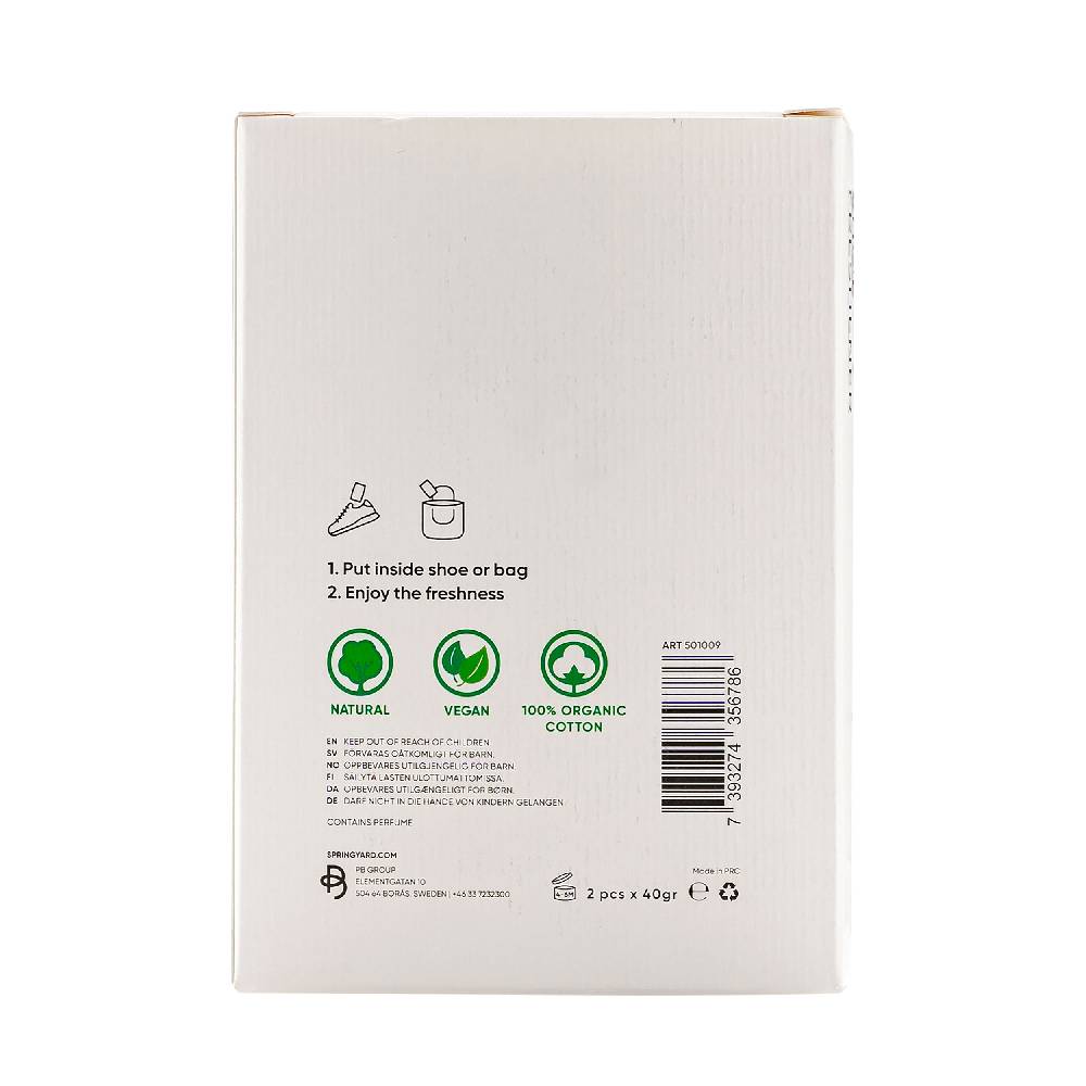 Produktbild 5 - Springyard Doftpåsar Till Skor Shoe Freshener