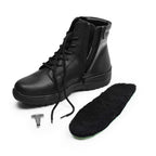 Minfot Piggsko Lima Skinn Ull Svart