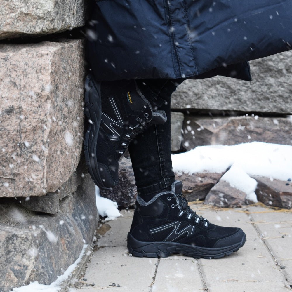 Produktbild 17 - Minfot Snowgrip Dubbskor Vattentät Svart