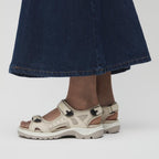 ECCO Sandal Dame Offroad Limestone Yabuck Yak