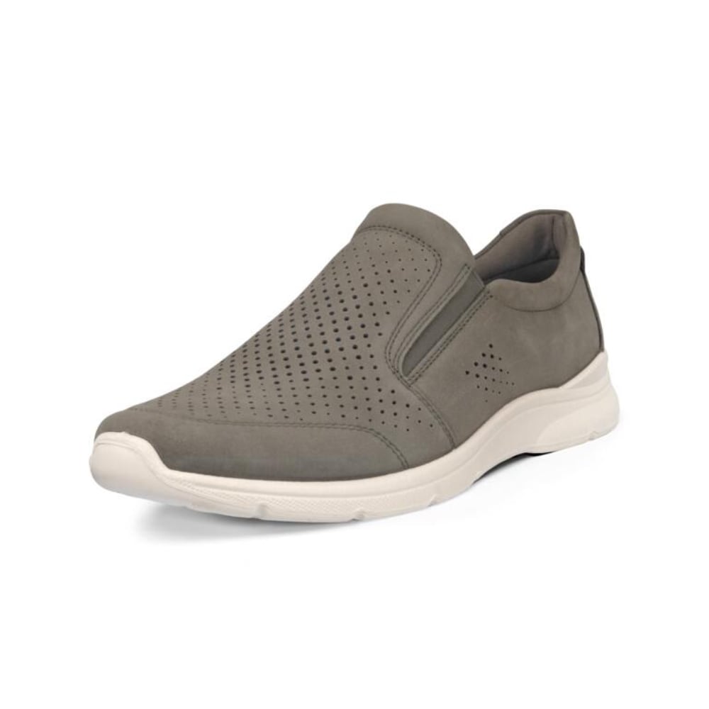 ECCO Irving Perf Slip On Tarmac