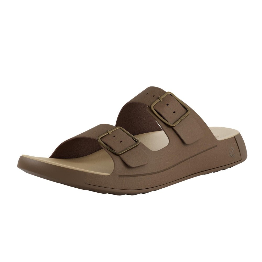 ECCO Cozmo Herresandal Skinn Brun