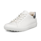 ECCO Soft 7 Dame White Silver