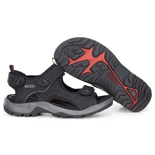 ECCO Sandal Herre Offroad Black Oil Nubuck