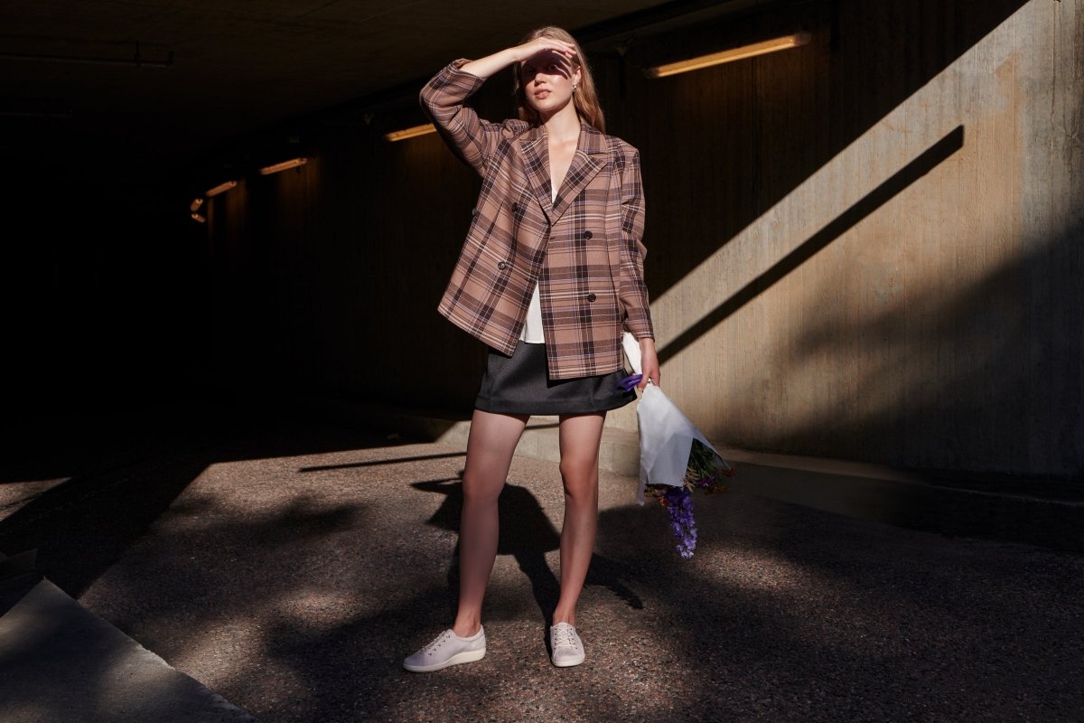 ECCO Soft 2.0 Dame Grey Rose UST Moon