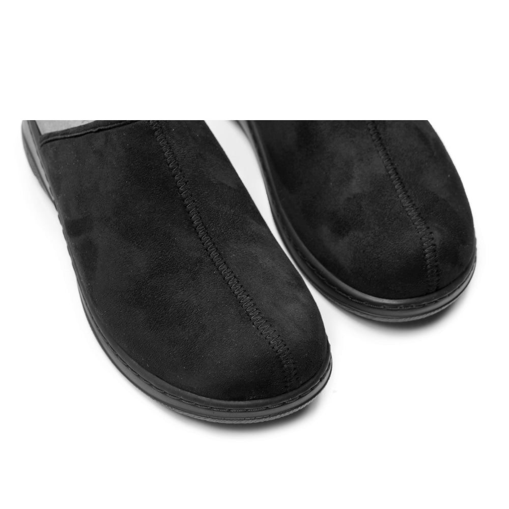 Produktbild 3 - Minfot Tøfler Stretch Panter Svart