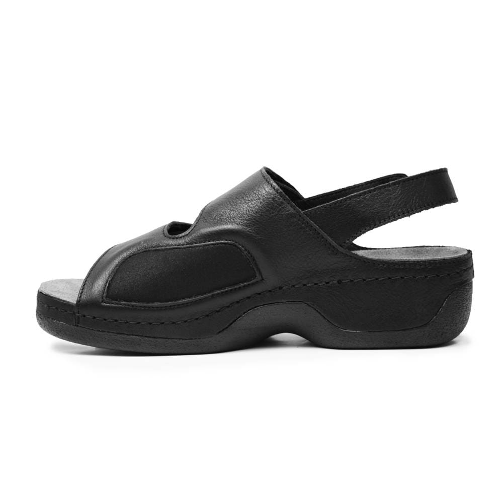Embla Hälsoskor Sandaler Ingrid Ergoflex Elastisk Svart