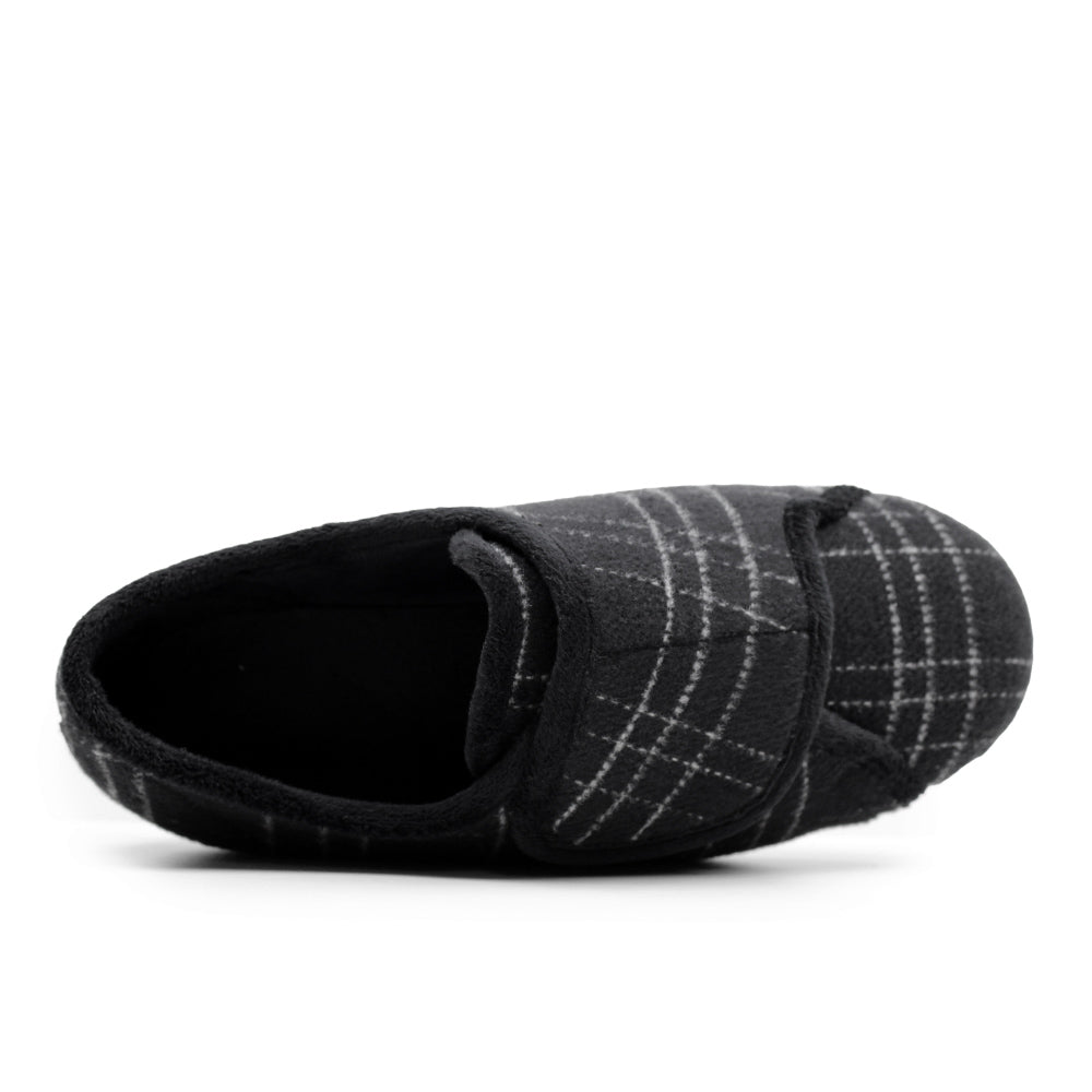 Salemedical Spesialsko Herre Strap Rutete Svart