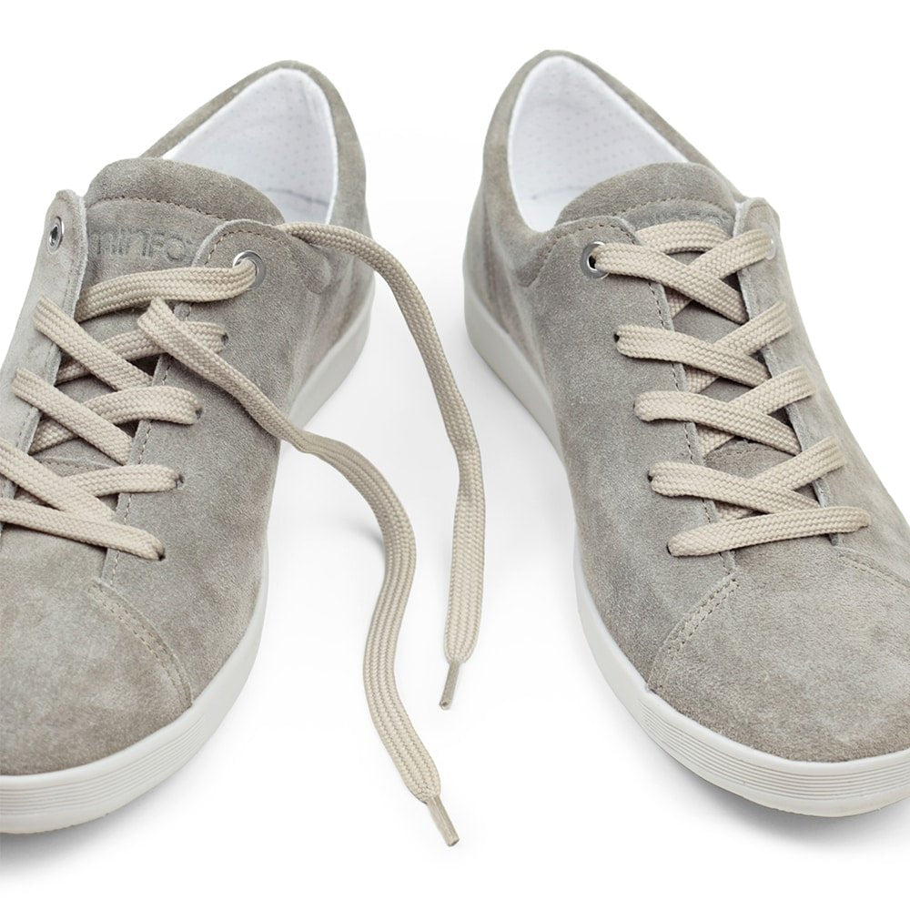 Minfot Aveny Sneaker Dame Semsket skinn Khaki