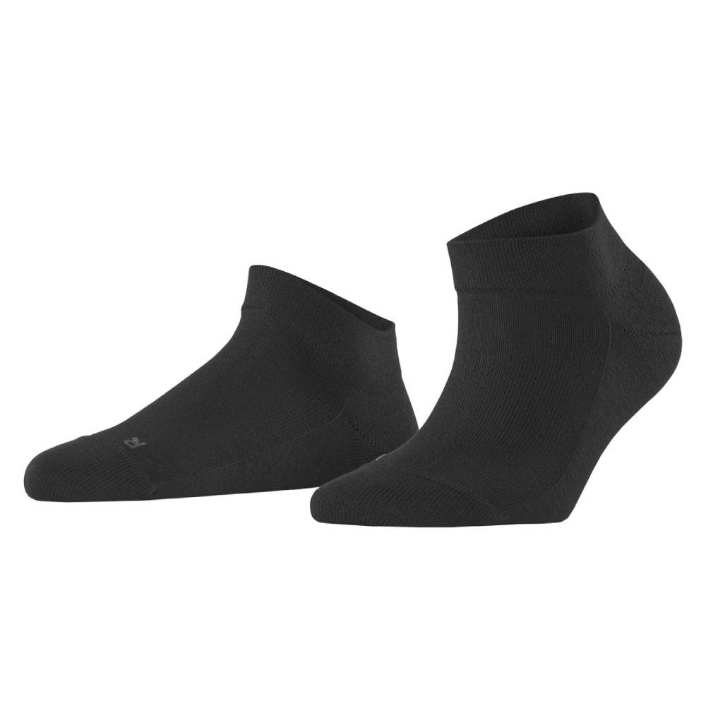 Produktbild 2 - Falke Sensitive London damesokker i sort, ideelle som sneakersokker.