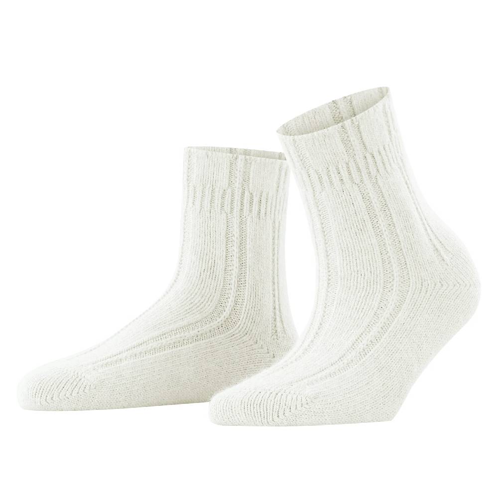 Falke Bedsock Strømper Dame Hvit 1-pk