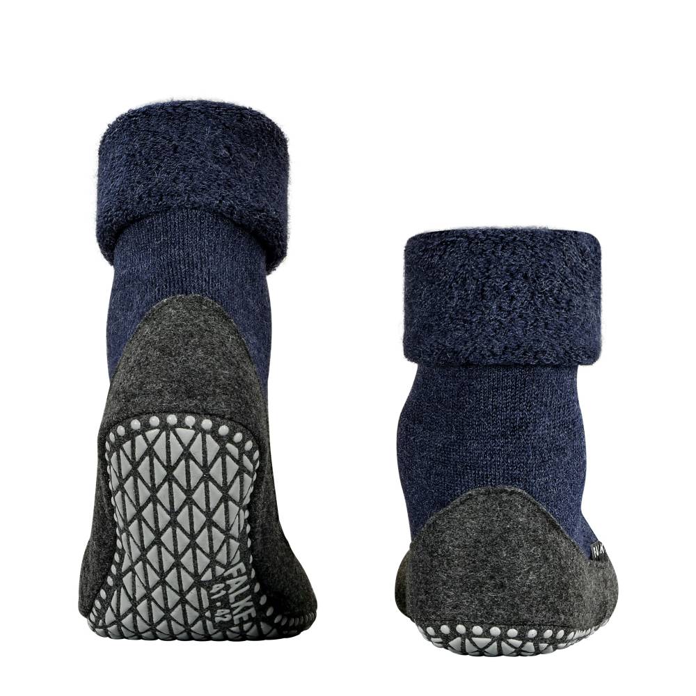 Falke Cosyshoe Slippers Herre Ull Mørkblå