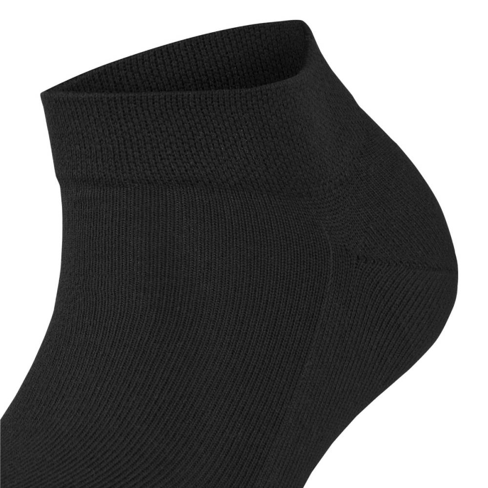 Produktbild 4 - Falke Sensitive London damesokker i sort, ideelle som sneakersokker.