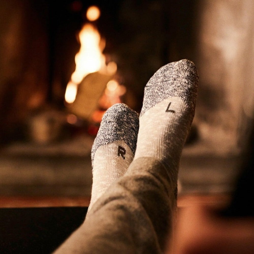 Produktbild 2 - Falke Lodge Homepad Men Slippers Light Greymel