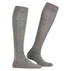 Falke Family Knestrømper Dame Bomull Grå 1-pk