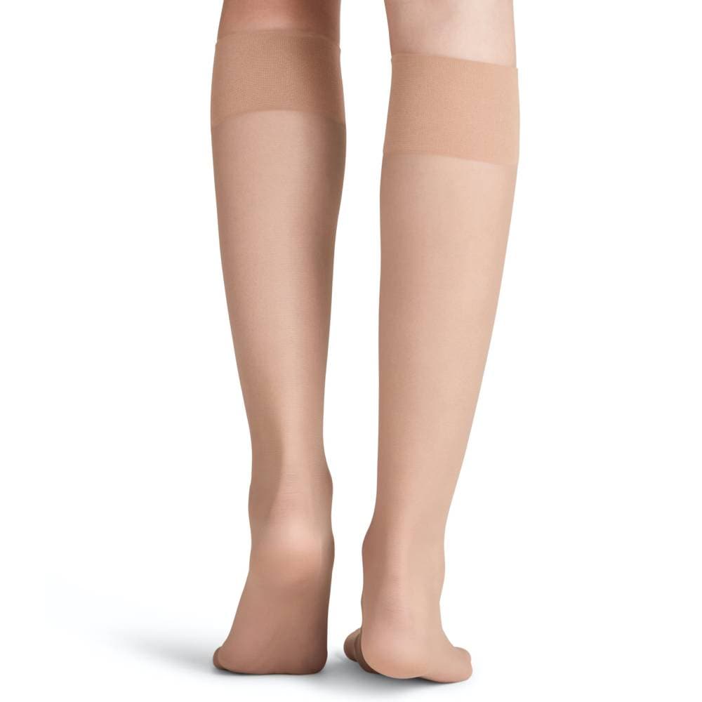 Falke Pure Matt Knestrømper Dame Nylon 20 den Beige 1-pk