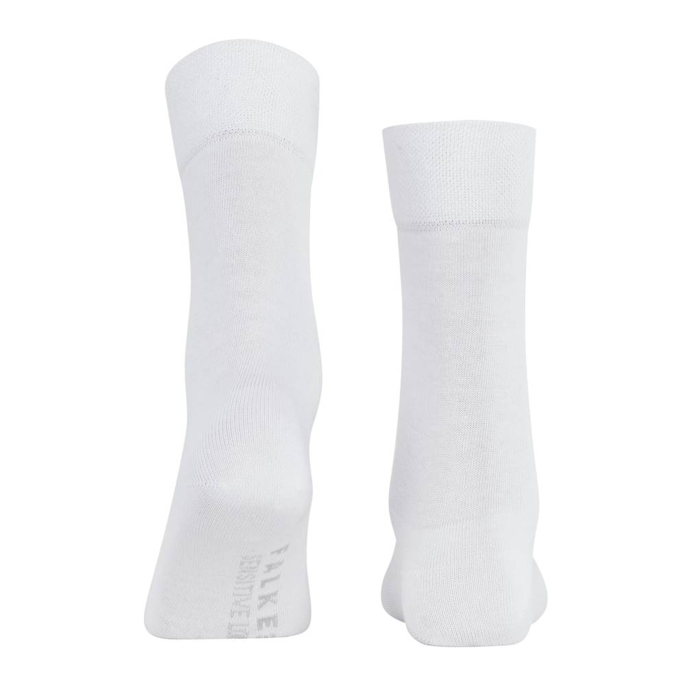 Falke Sensitive London Sokker Bomull Dame Hvit 1-pk