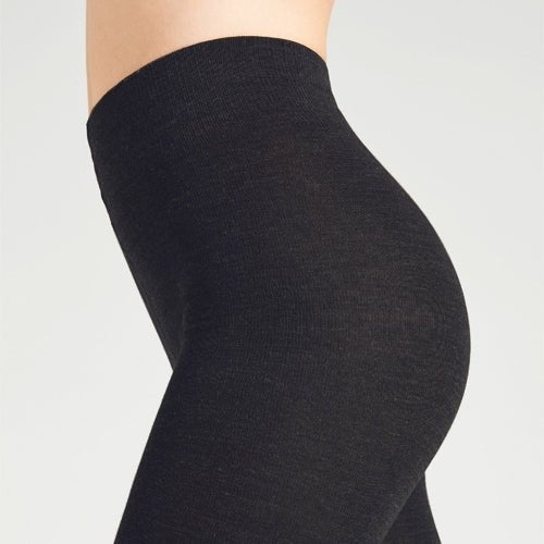 Produktbild 3 - Falke Softmerino damestrømper, sorte.