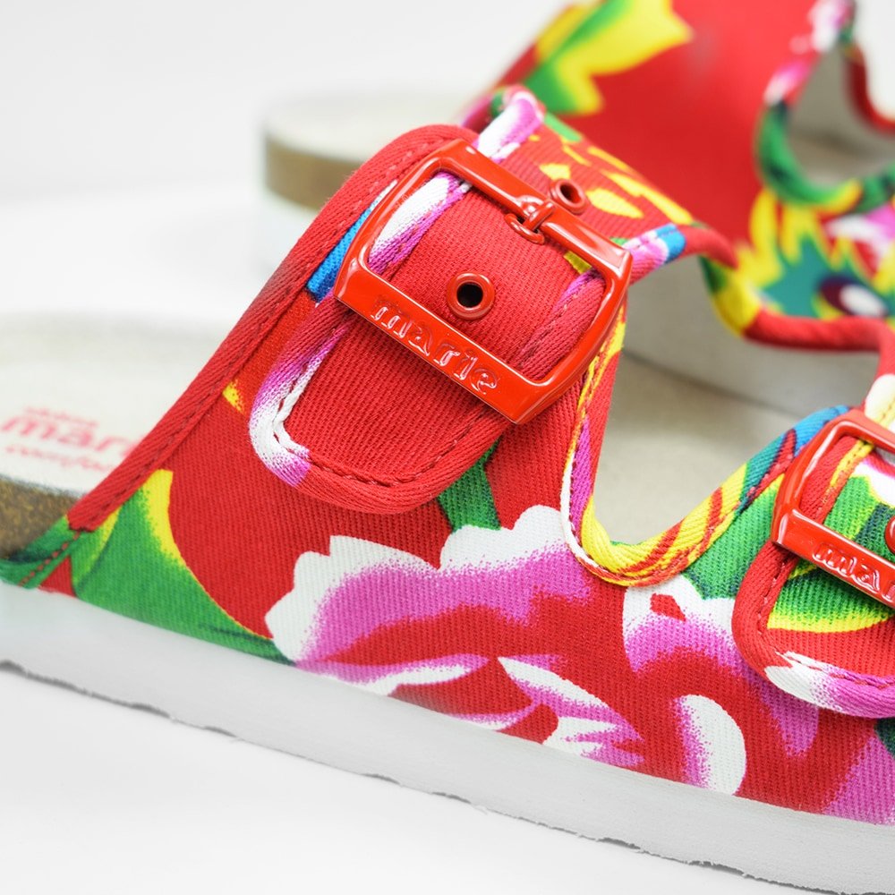 Produktbild 9 - Sköna Marie Sandaler Ellie Red Multi
