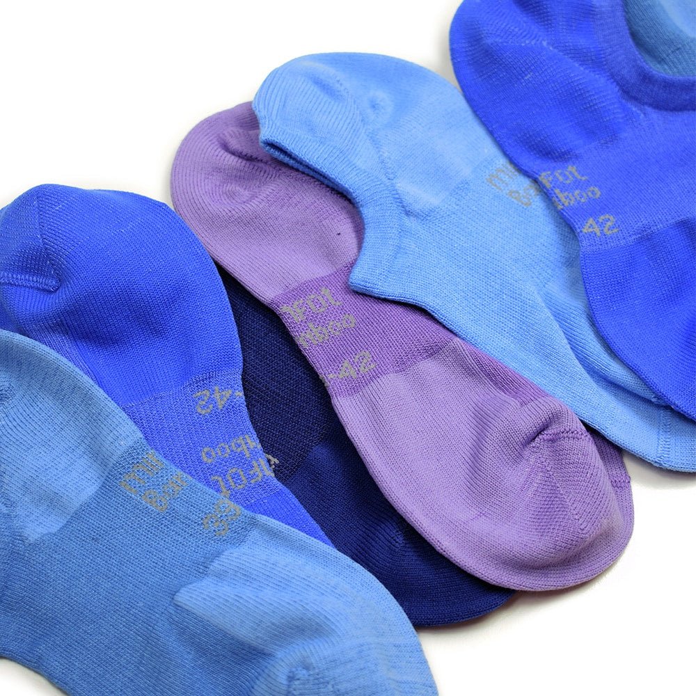 Minfot Ankelstrømper Bambus Sunset 5-pk