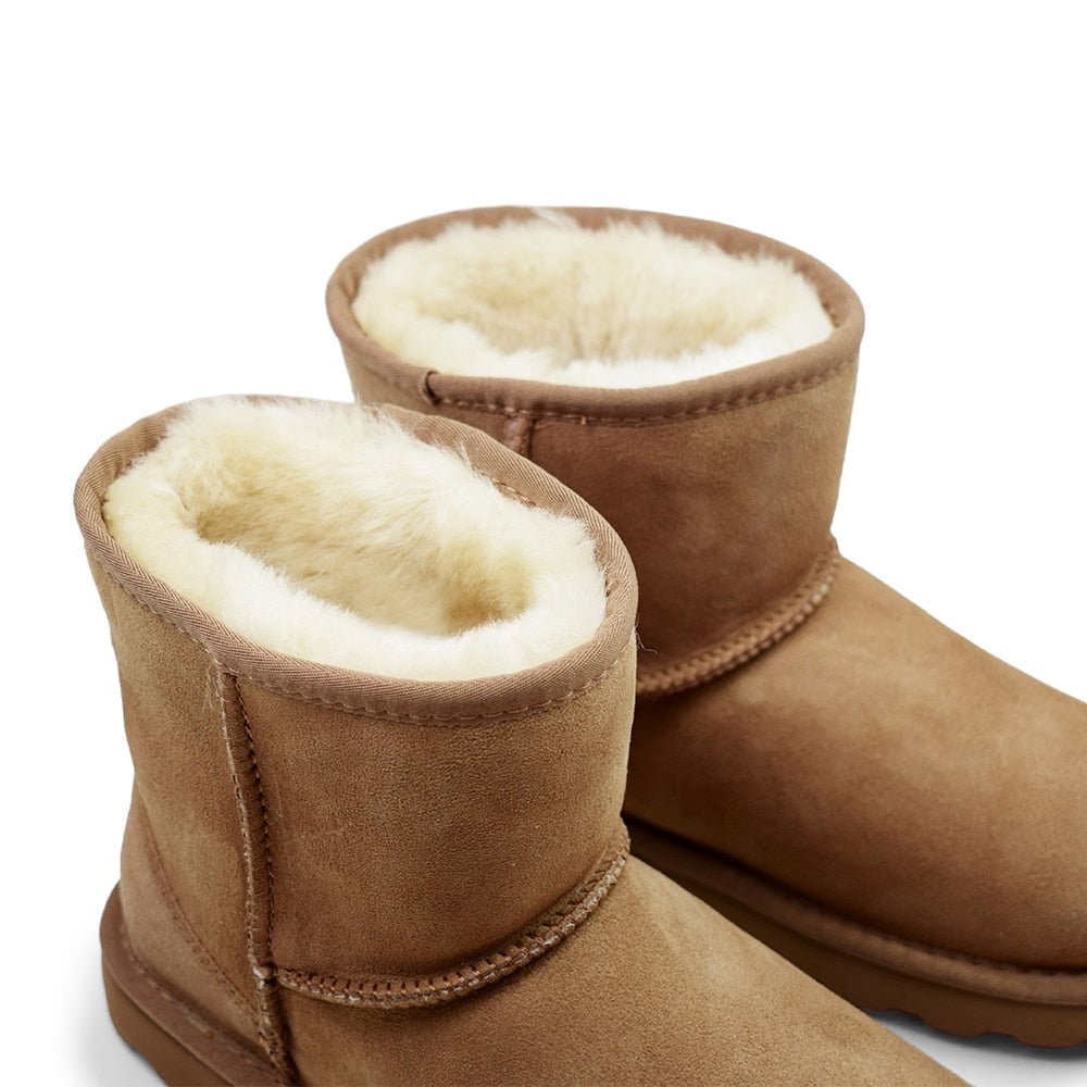 Rugged Gear Støvler Saueskinn Classic Chestnut