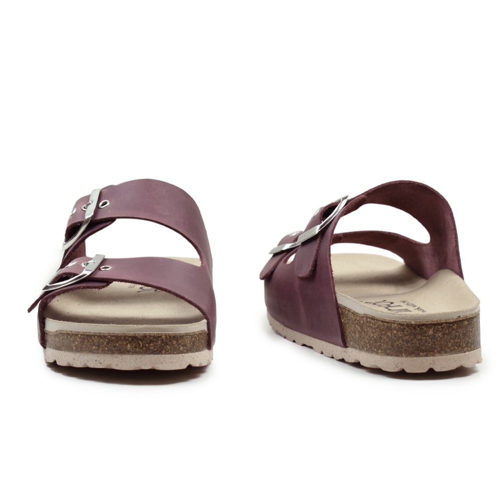 Minfot Sandaler Primo Soft Ayo Lær Bordeaux
