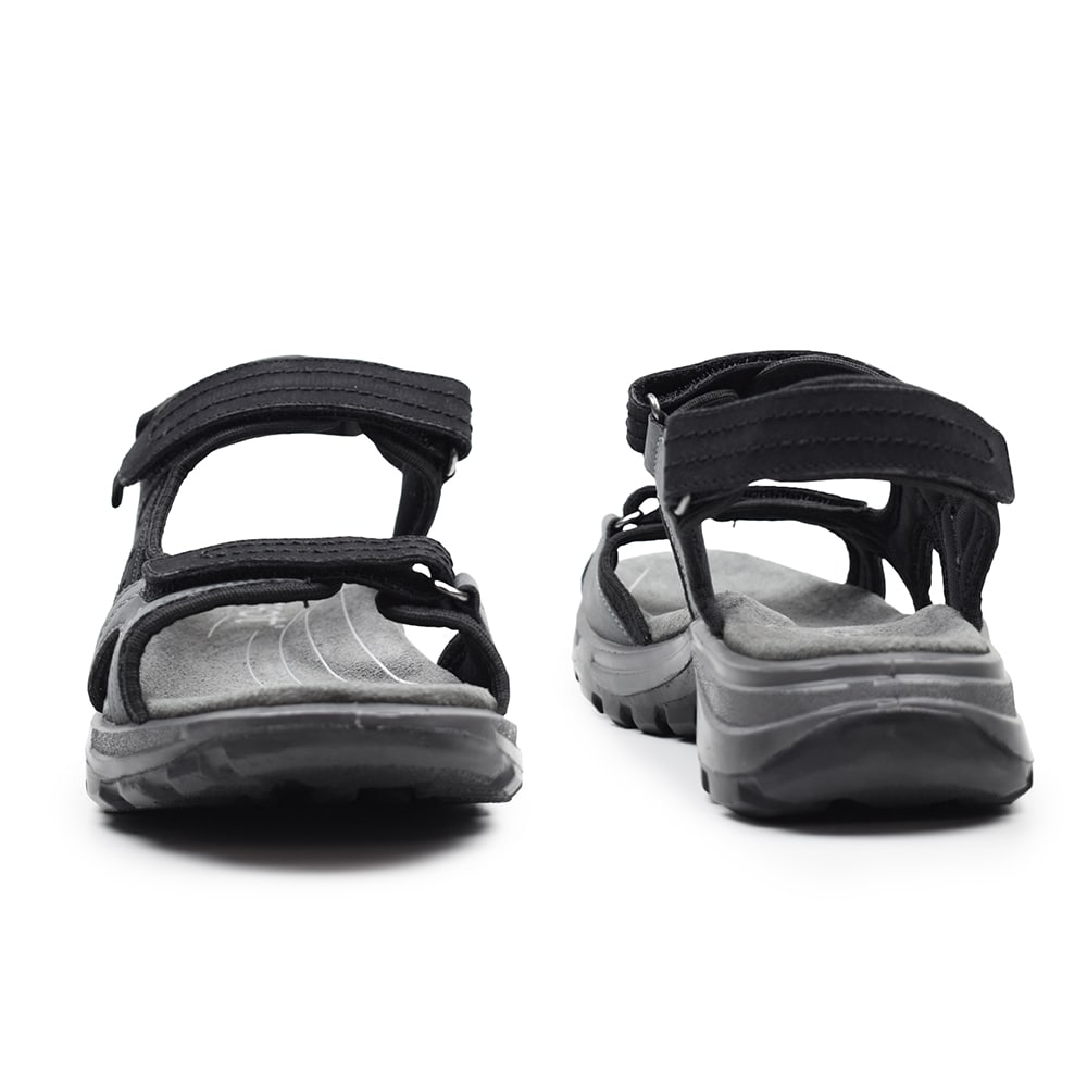 Produktbild 7 - Minfot Sandaler Sandhamn Dam Nubuck Black Grey