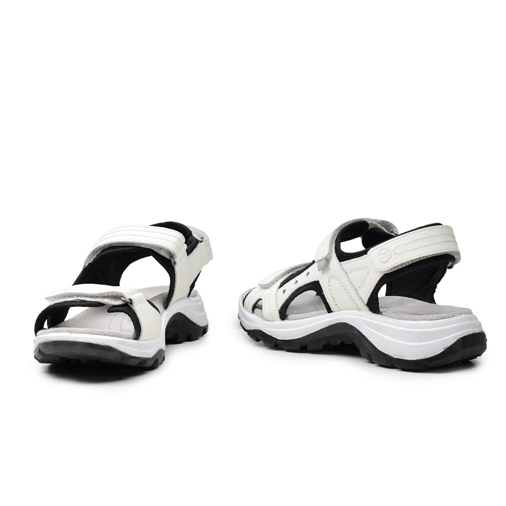 Minfot Sandaler Sandhamn Dame Lær Offwhite