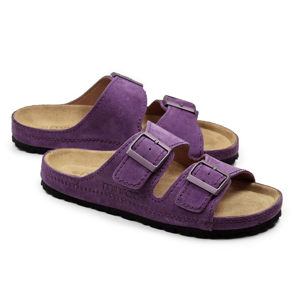 Minfot Sandaler Voss Semsket skinn Lila