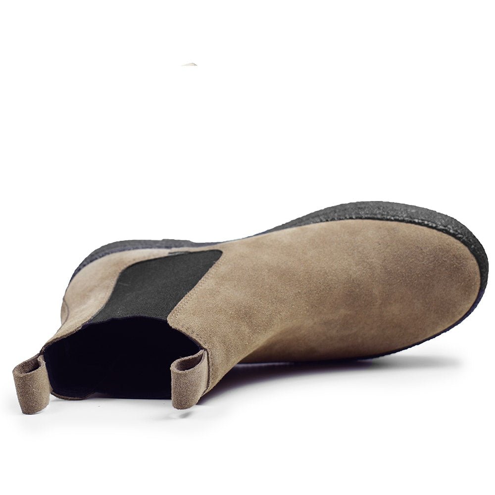 Produktbild 5 - Minfot Chelsea Boots Visby Mocka Marmotta