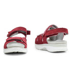 Minfot Sunny Sandaler Semsket Skinn Rød
