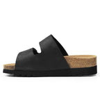 Scholl Monterey Sandaler Dame Svart Gull