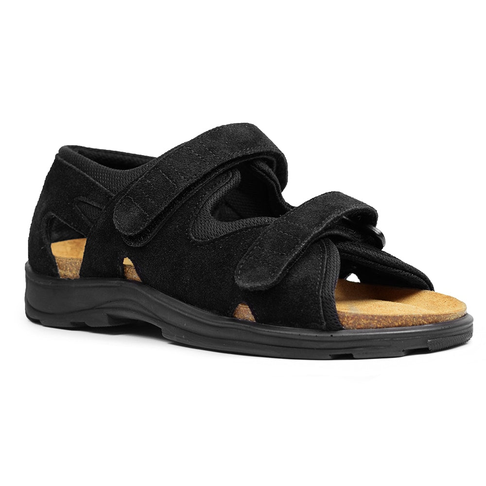 Produktbild 4 - Minfot Sandaler Justi Svart Mocka