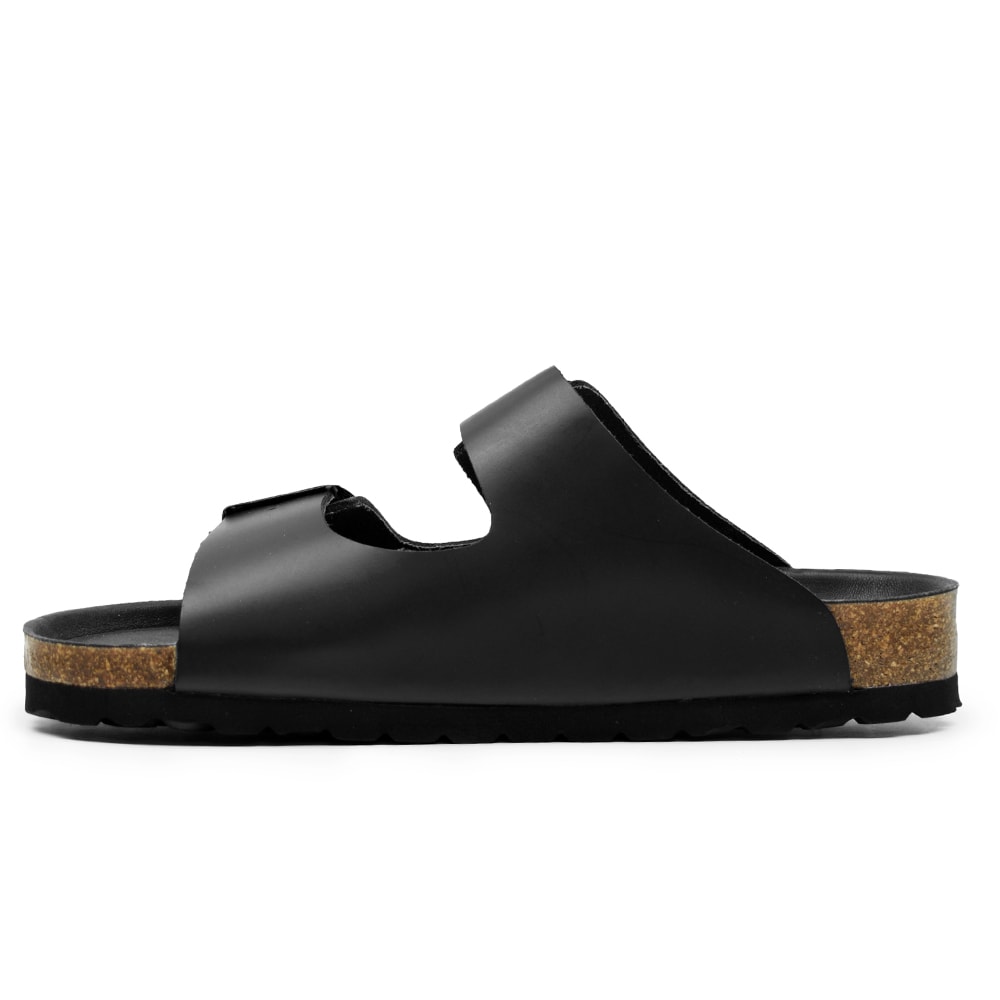 Produktbild 5 - Minfot Uni Bred Biosandal Skinn Svart