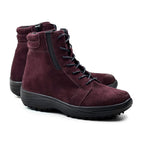 Minfot Boots Nora Semsket skinn Bordeaux