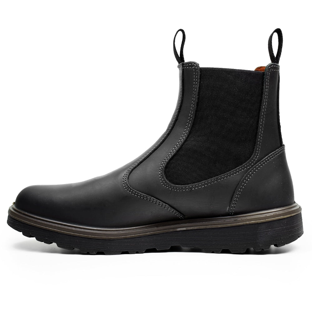 Produktbild 4 - Grisport Komfort Chelsea Boots Gritex Svart