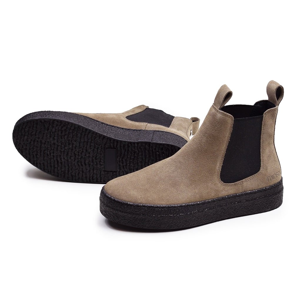 Produktbild 10 - Minfot Chelsea Boots Visby Mocka Marmotta