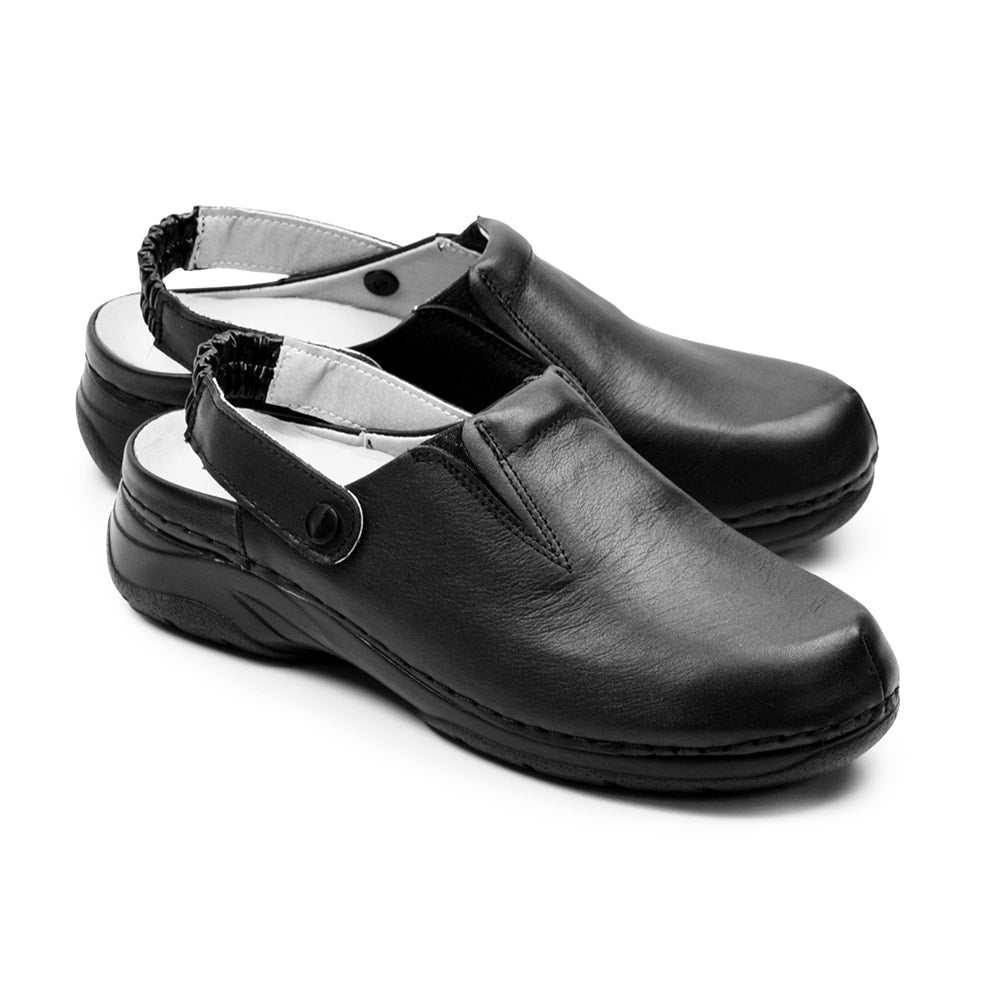 Minfot Arbeidssko Myk tøffel Svart