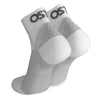 OS1st FS4 ¼ Crew Hælsporestrømper Hvit 1-pk