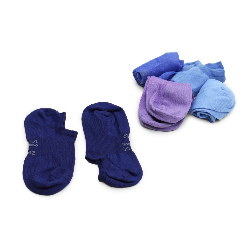 Produktbild 5 - Minfot Ankelstrømper Bambus Sunset 5-pk