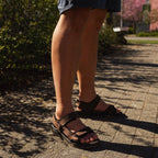 Minfot Sandaler Burensvik Herre Nubuck Brun