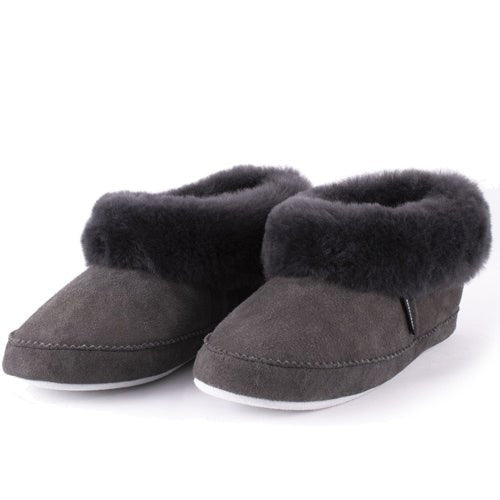 Produktbild 2 - Shepherd Emmy Fårskinnstofflor Asphalt