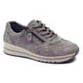 Minfot Cloe Sneaker Glidelås Semsket skinn Taupe