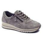 Minfot Cloe Sneaker Glidelås Semsket skinn Taupe