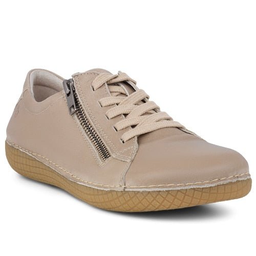 Green Comfort Marina Lace Shoe Zipper Sand