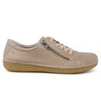 Green Comfort Marina Lace Shoe Zipper Sand