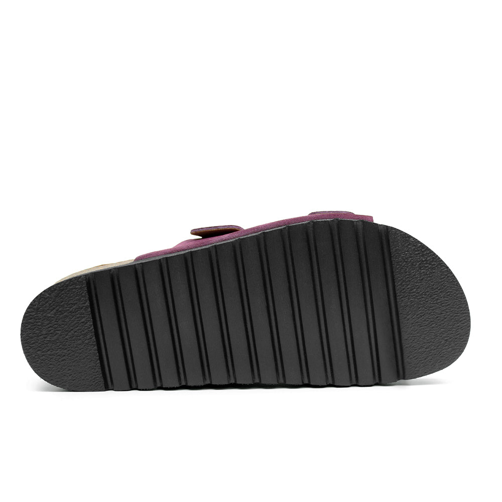 Minfot Moa Sandaler Bio Semsket Skinn Bordeaux