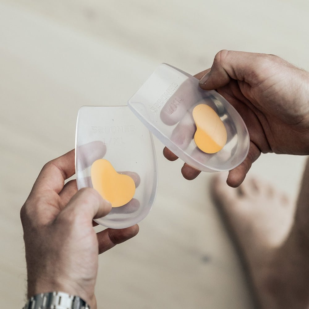 52BONES Gel HeelCup Hælinlegg med myk demping