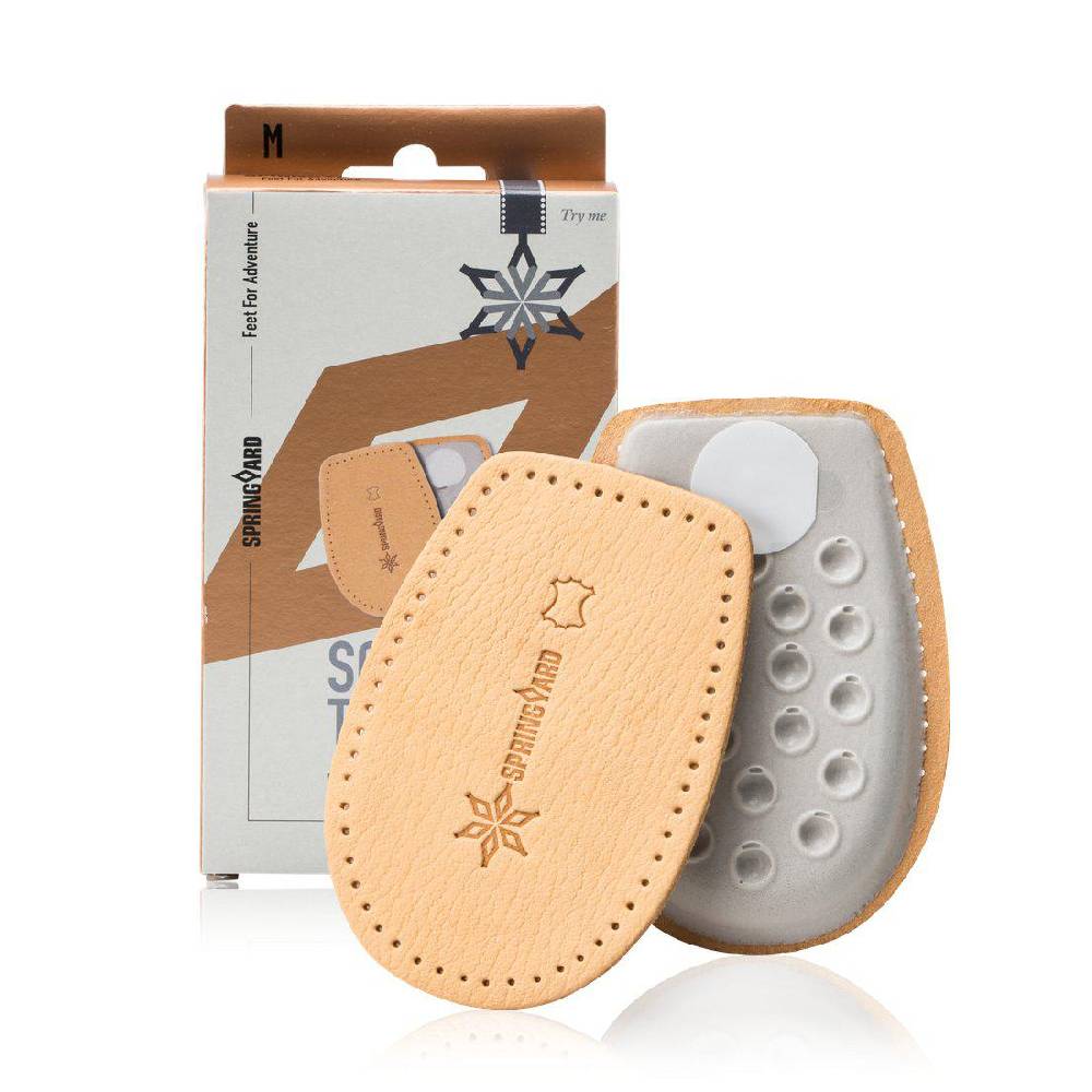 Springyard Leather Heel