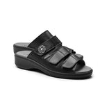 Minfot Dahlia Sandaler Dame Hallux Valgus Svart